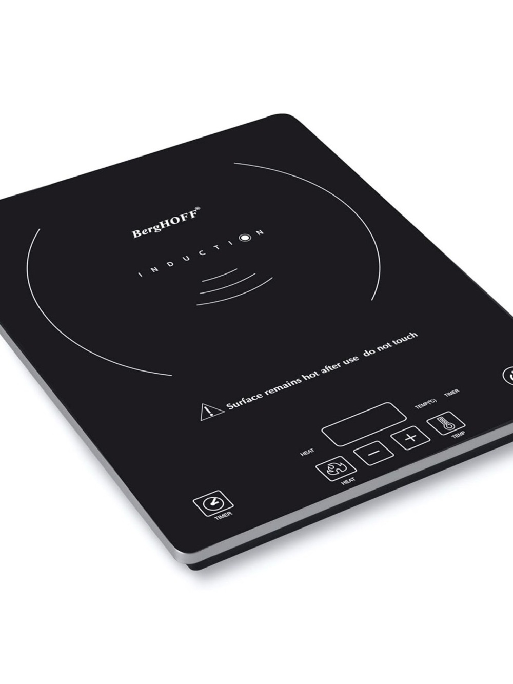BergHOFF Black Portable Induction Cooktop - Single Burner